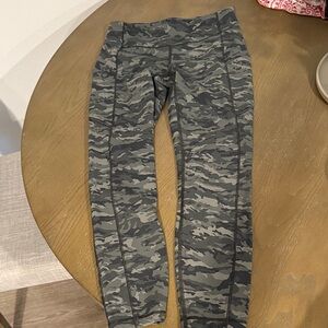 Lululemon Camouflage Leggings